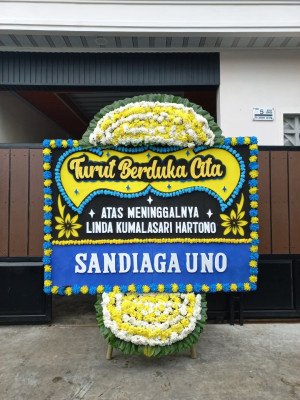 Papan Bunga Duka di Pemping